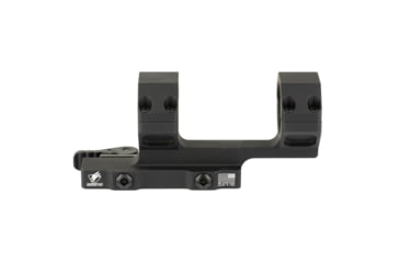 Image of American Defense Manufacturing AD-DELTA-C-M AR-15 Quick Detach Riflescope Mount, 34mm, 1.70in Height, Anodized Finish, Black, AD-DELTA-C-M-34-STD