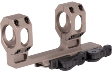 Image of American Defense Manufacturing AD-RECON-H Scope Mount, Tactical Lever, Flat Dark Earth, 30mm, AD-RECON-H 30 TAC R FDE