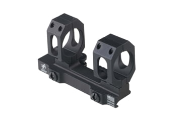 Image of American Defense Manufacturing AD-RECON-PB 1-Piece Mount, High Height, Standard Legacy Lever, 34mm Ring Size, Black, AD-RECON-PB-H-34-STD