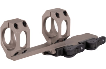 Image of American Defense Manufacturing AD-RECON-X Scope Mount, Standard Lever, Flat Dark Earth, 1in, AD-RECON-X 1 STD FDE