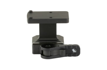 Image of American Defense Manufacturing. AD-RMR, Quick Detach Riflescope Mount, 1.93in High, Fits Trijicon RMR, Anodized Finish, Black AD-RMR-LW-H-STD