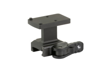 Image of American Defense Manufacturing. AD-RMR, Quick Detach Riflescope Mount, 1.93in High, Fits Trijicon RMR, Anodized Finish, Black AD-RMR-LW-H-STD