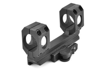 Image of American Defense Manufacturing AD-SCOUT-S Scope Mount, Standard Lever, Black, 1in, AD-SCOUT-S 1 STD