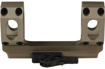 Image of American Defense Manufacturing AD-SCOUT-S Scope Mount, Tactical Lever, Flat Dark Earth, 40mm, AD-SCOUT-S-40-R-FDE-TAC