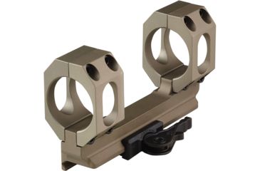Image of American Defense Manufacturing AD-SCOUT-S Scope Mount, Tactical Lever, Flat Dark Earth, 40mm, AD-SCOUT-S-40-R-FDE-TAC