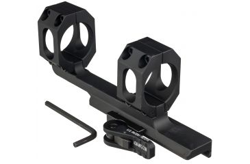 Image of American Defense Manufacturing AD-SCOUT Scope Mount, Standard Lever, Black, 30mm, AD-SCOUT 30 STD