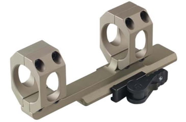 Image of American Defense Manufacturing AD-SCOUT Scope Mount, Standard Lever, Flat Dark Earth, 1in, AD-SCOUT 1 STD FDE