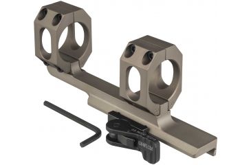 Image of American Defense Manufacturing AD-SCOUT Scope Mount, Tactical Lever, Flat Dark Earth, 30mm, AD-SCOUT 30 TAC R FDE