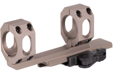 Image of American Defense Manufacturing AD-SCOUT Scope Mount, Tactical Lever, Flat Dark Earth, 34mm, AD-SCOUT-34-R-FDE-TAC