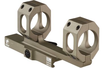 Image of American Defense Manufacturing AD-SCOUT Scope Mount, Standard Lever, Flat Dark Earth, 30mm, AD-SCOUT 30 STD FDE