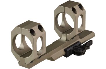 Image of American Defense Manufacturing AD-SCOUT Scope Mount, Standard Lever, Flat Dark Earth, 30mm, AD-SCOUT 30 STD FDE