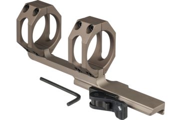 Image of American Defense Manufacturing AD-XCOUT-X Scope Mount, Tactical Lever, Flat Dark Earth, 40mm, AD-SCOUT-X-40-R-FDE-TAC