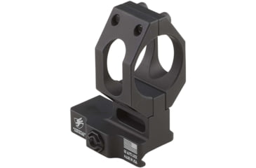 Image of American Defense Manufacturing Aimpoint High Profile Mount for M68/CompM2/Pro w/ 1/2in Titanium GI Bolt, Black, Small, AD-68-H-TGIB