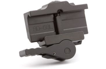 Image of American Defense Manufacturing Aimpoint Low Profile Mount for M68/CompM2/Pro w/ 1/2in Titanium GI Bolt, Black, Small, AD-68-L-TGIB