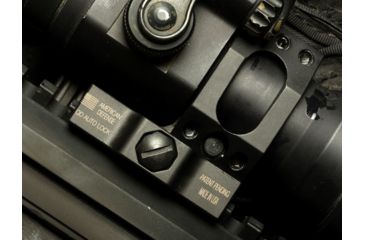 Image of American Defense Manufacturing Aimpoint Low Profile Mount for M68/CompM2/Pro w/ 1/2in Titanium GI Bolt, Black, Small, AD-68-L-TGIB