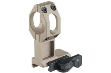 Image of American Defense Manufacturing AD-68 Aimpoint M68/CompM2/Pro Red Dot Sight Mount, Tactical QD Lever, Flat Dark Earth, 2.33 in, AD-68-NV-FDE-TAC