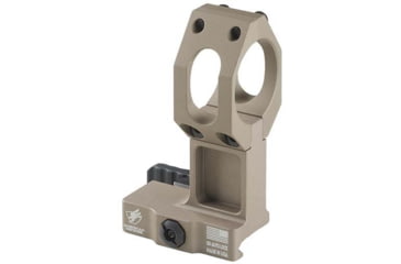Image of American Defense Manufacturing AD-68 Aimpoint M68/CompM2/Pro Red Dot Sight Mount, Titanium QD Lever, Flat Dark Earth, 2.33 in, AD-68-NV-FDE-TL