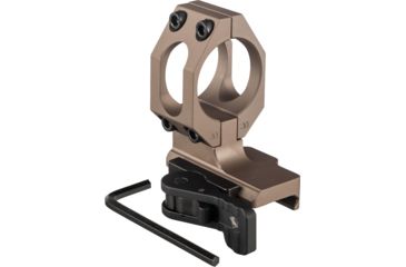 Image of American Defense Manufacturing Aimpoint Standard Mount, Tactical Lever, Flat Dark Earth, 30mm, AD-68 TAC R FDE