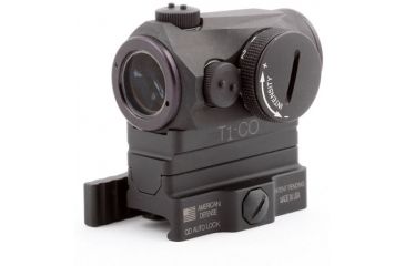 Image of American Defense Manufacturing Aimpoint T1 Micro Cowitnesss Riser, Black, AD-T1-CO