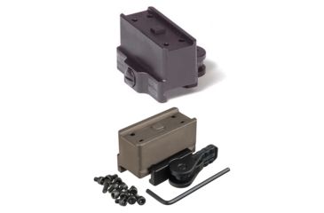 Image of American Defense Manufacturing Aimpoint T1 Micro Mount 1 Piece Absolute Co-Witness, Black, Flat Dark Earth