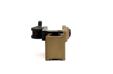 Image of American Defense Manufacturing Aimpoint T1 Micro Mount 1 Piece Lower 1/3rd Co-Witness, Tactical Lever, Flat Dark Earth, AD-T1-11 TAC R FDE