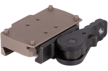 Image of American Defense Manufacturing Burris FastFire Mount, Standard Lever, Flat Dark Earth, AD-22 STD FDE