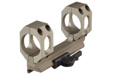 Image of American Defense Manufacturing Dual Ring Scope Mount Straight Up Mount, Single QD Lever, 32mm Rings, Flat Dark Earth, AD-SCOUT-S 32 STD FDE-TL