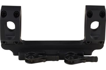 Image of American Defense Manufacturing Dual Ring Scope Mount Straight Up, Spaced Wide to Fit Larger Scoped Like SCHMIDT &amp; BENDER, 1in Rings, Black, AD-RECON-SW 1 STD-TL
