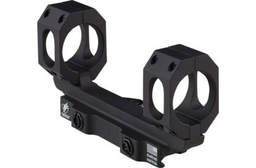 Image of American Defense Manufacturing Dual Ring Scope Mount Straight Up, Spaced Wide to Fit Larger Scoped Like SCHMIDT &amp; BENDER, 32mm Rings, Black, AD-RECON-SW 32 STD-TL