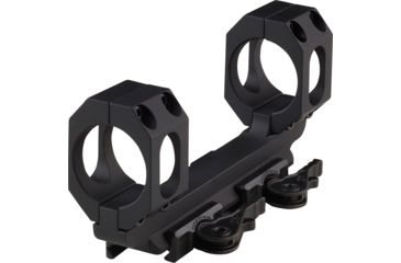 Image of American Defense Manufacturing Dual Ring Scope Mount Straight Up, Spaced Wide to Fit Larger Scoped Like SCHMIDT &amp; BENDER, 32mm Rings, Black, AD-RECON-SW 32 STD-TL