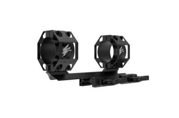 Image of American Defense Manufacturing Dual Ring Scope Mount w/ 2in Offset, Full Titanium, Black, AD-RECON-30-Ti