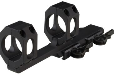 Image of american-defense-manufacturing-dual-ring-scope-mount-no-offset-40mm-rings-black-ad-recon-black