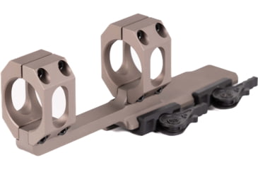 Image of American Defense Manufacturing Dual Ring Scope Mount w/ 3in Offset, 30mm Rings, Flat Dark Earth, AD-RECON-X 30 STD FDE-TL