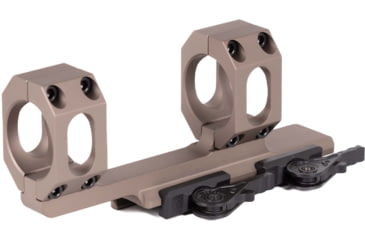 Image of American Defense Manufacturing Dual Ring Scope Mount w/ 2in Offset, 40mm Rings, Flat Dark Earth, AD-RECON 40 STD FDE-TL