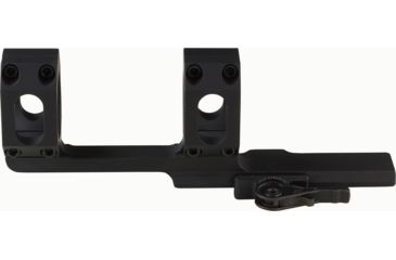 Image of American Defense Manufacturing Dual Ring Scope Mount w/ a 3in Offset, Single QD Lever, 1in Rings, Black, AD-SCOUT-X 1 STD-TL