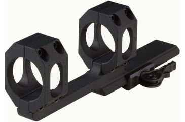 Image of American Defense Manufacturing Dual Ring Scope Mount w/ a 3in Offset, Single QD Lever, 34mm Rings, Black, AD-SCOUT-X 34 STD-TL