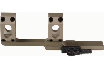 Image of American Defense Manufacturing Dual Ring Scope Mount w/ a 3in Offset, Single QD Lever, 34mm Rings, Flat Dark Earth, AD-SCOUT-X 34 STD FDE-TL