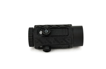 Image of American Defense Manufacturing Flik5 Fixed Power 5X Magnifier w/ ADM Transition Mount and Titanium Lever, Black, Medium, FLIK-5X, EDEMO1