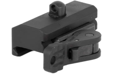 Image of American Defense Manufacturing Harris Bipod Mount, Tactical Lever, Black, AD-BP TAC R