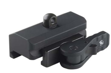 Image of American Defense Manufacturing Harris Bipod QD Mount, Standard Legacy Lever, Black, AD-BP-STD