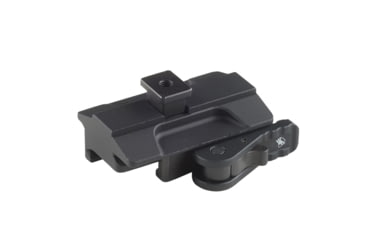 Image of American Defense Manufacturing Harris QD Bipod Mount, Improved, Standard Legacy Lever, Black, AD-BP-SBRM-STD