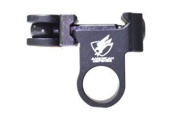 Image of American Defense Manufacturing Harris Swivel Bipod Mount, Black, Small, AD-BP-P2-TL