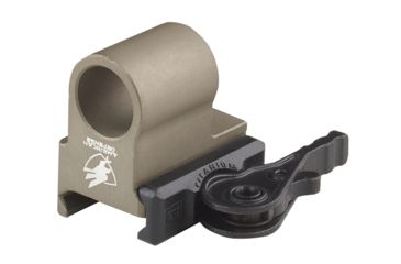 Image of USED American Defense Manufacturing Harris Swivel Bipod Mount, Flat Dark Earth, Small, AD-BP-P2-FDE-TL, EDEMO2