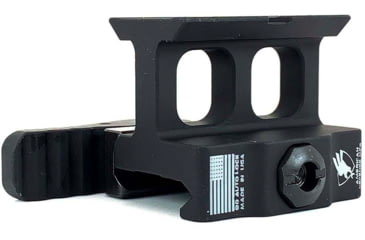 Image of American Defense Manufacturing Holosun 509T QD Mount, Tactical Legacy Lever, Co-Witness Mount Height, Black, AD-509T-10-TAC