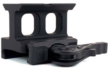 Image of American Defense Manufacturing Holosun 509T QD Mount, Titanium Lever, Co-Witness Mount Height, Black, AD-509T-10-TL