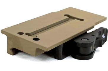 Image of American Defense Manufacturing Holosun 510C w/Co-Witness Red Dot Mount, Standart Lever, Flat Dark Earth, AD-510C-10-FDE-STD
