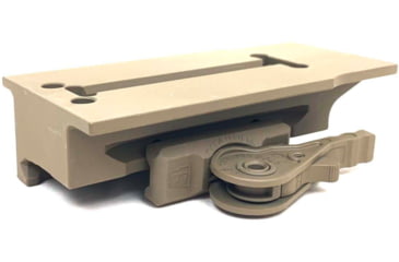 Image of American Defense Manufacturing Holosun 510C w/Co-Witness Red Dot Mount, Titanium Lever, Flat Dark Earth, AD-510C-10-FDE-TL