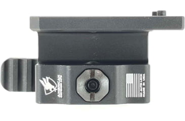 Image of American Defense Manufacturing Holosun AEMS QD TAC Lever Red Dot Mount, Hight, Black, AD-AEMS-H-TAC