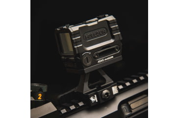 Image of American Defense Manufacturing Holosun AEMS 2.33in Red Dot Mount, TAC Lever, Black, AD-AEMS-NV-TAC
