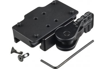 Image of American Defense Manufacturing Insight MRDS Mount, Tactical Lever, Black, AD-IM TAC R